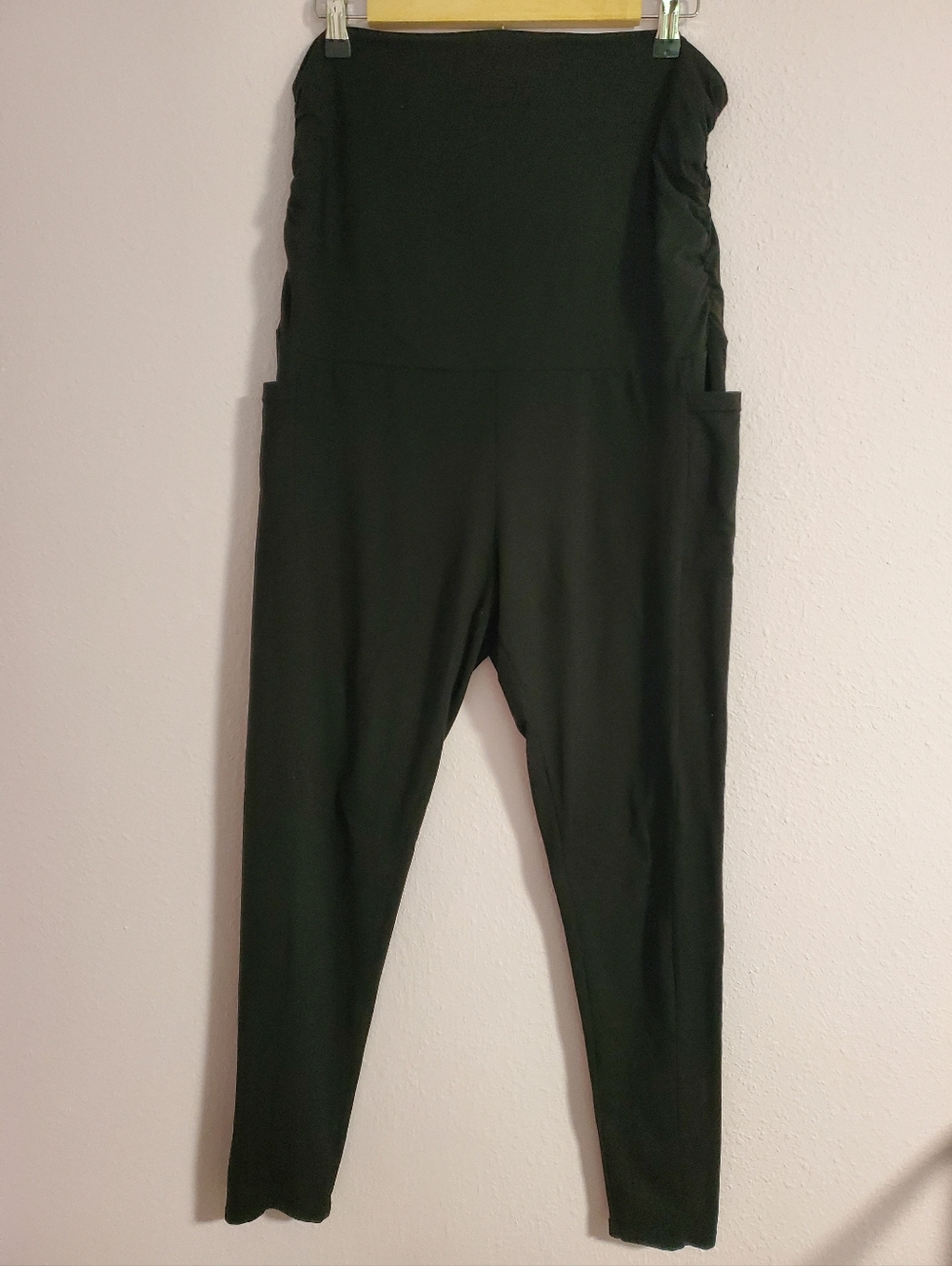 2-pack Black Maternity Leggings